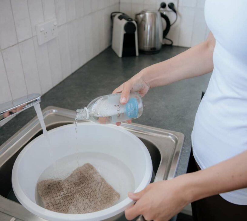 Castile soap is an all purpose cleaner and can be used for all your home cleaning