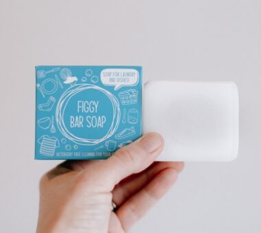 Figgy bar soap is a combined laundry soap and for doing dishes by hand