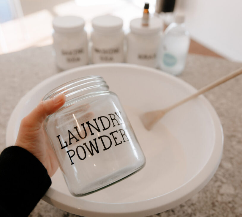 Make your own laundry powder