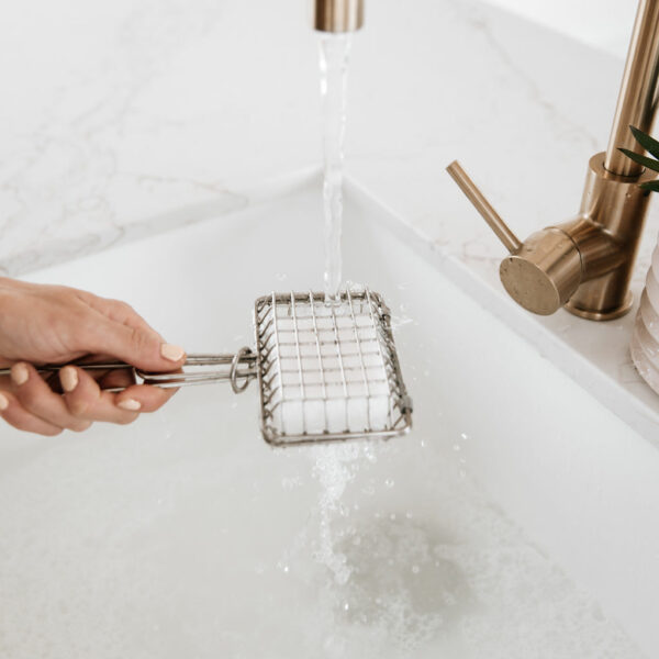 Figgy and Co's bar soap in a soap shaker 