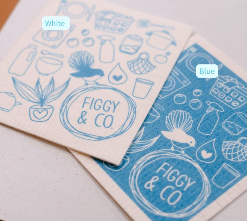 Figgy's eco cleaning cloth comes in your choice of two colours