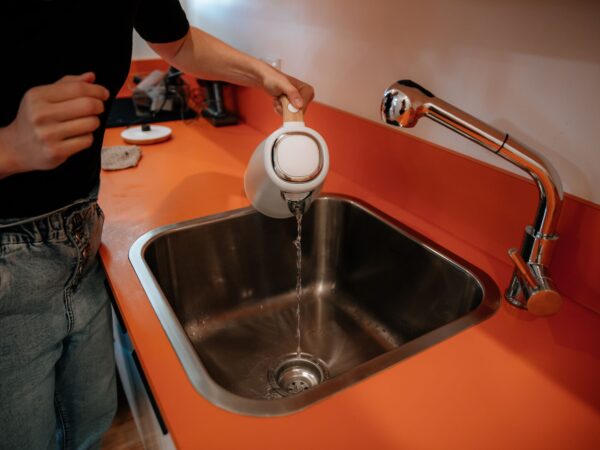 Pouring Boiling Water down the drain