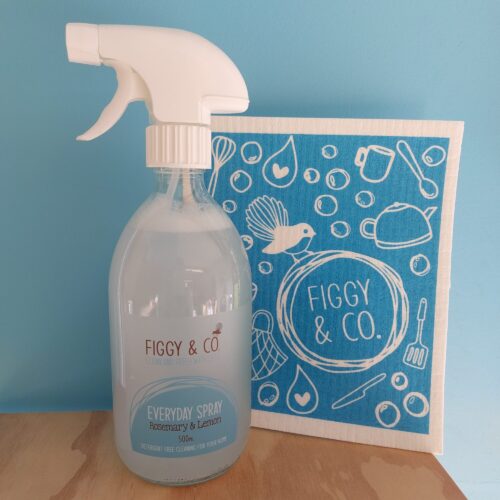 Figgy & Co everyday spray and eco cleaning cloth are the ideal combo to safely clean fly spots off your walls and ceiling