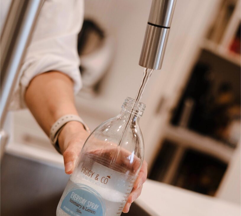 refill at home and reuse your glass trigger bottle