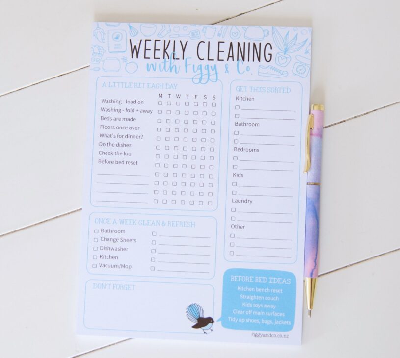 Weekly cleaning checklist - Image 3